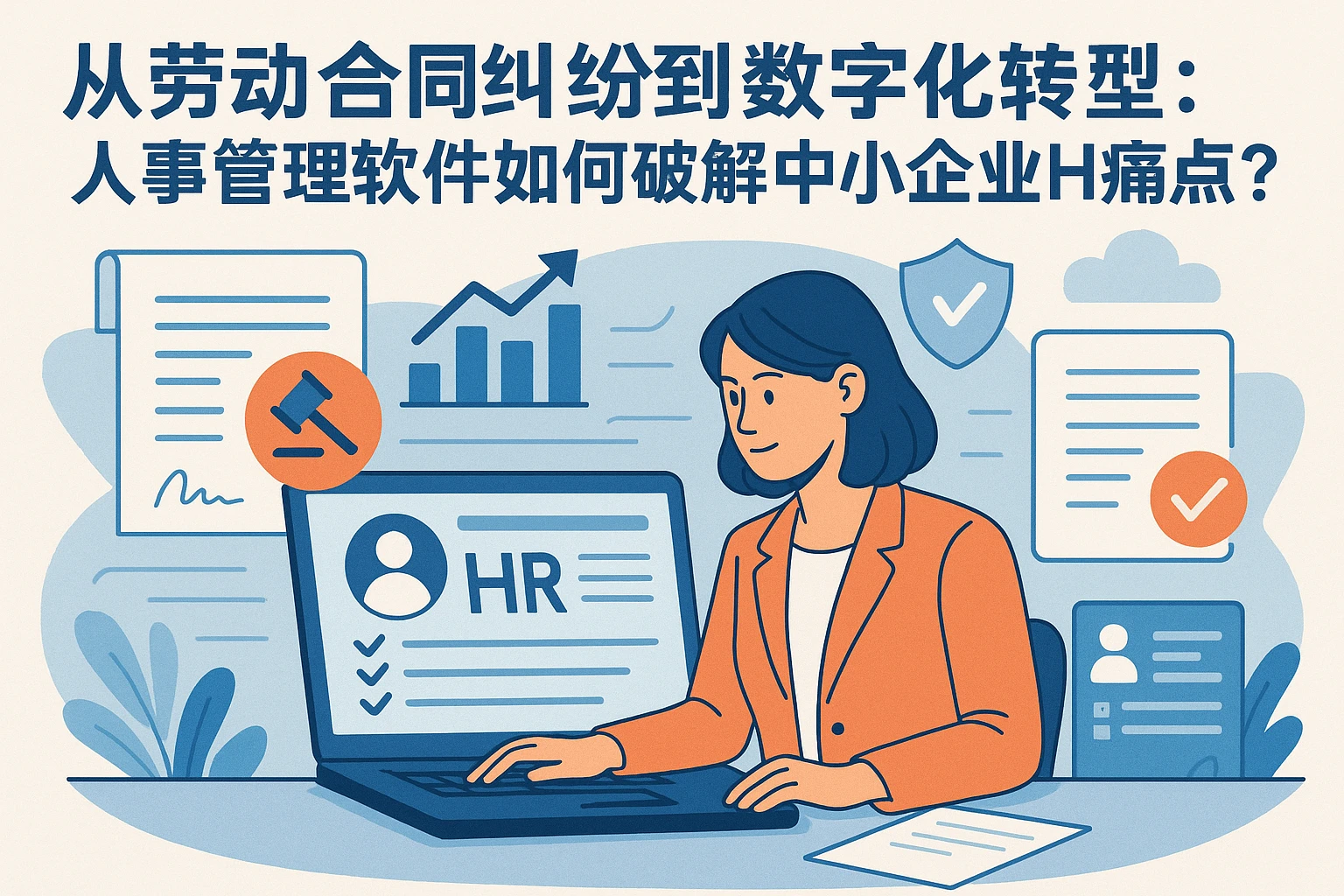 从劳动合同纠纷到数字化转型：人事管理软件如何破解中小企业HR痛点？