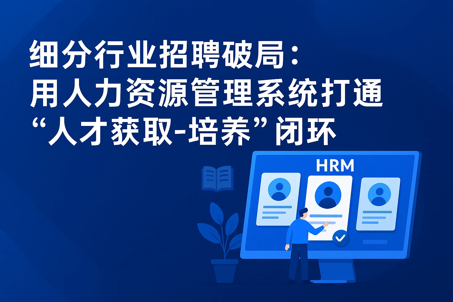 细分行业招聘破局：用人力资源管理系统打通“人才获取-培养”闭环
