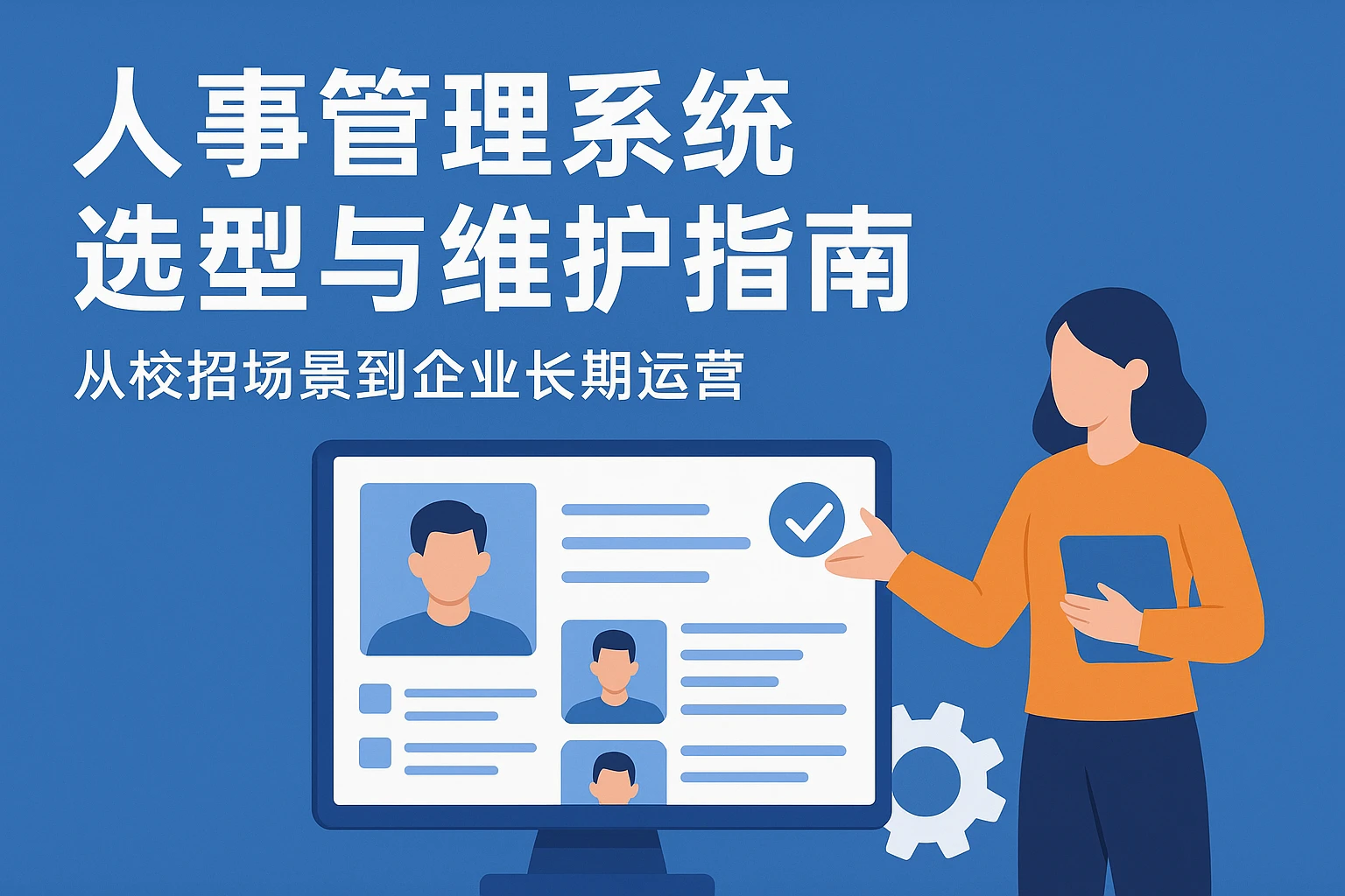 人事管理系统选型与维护指南：从校招场景到企业长期运营