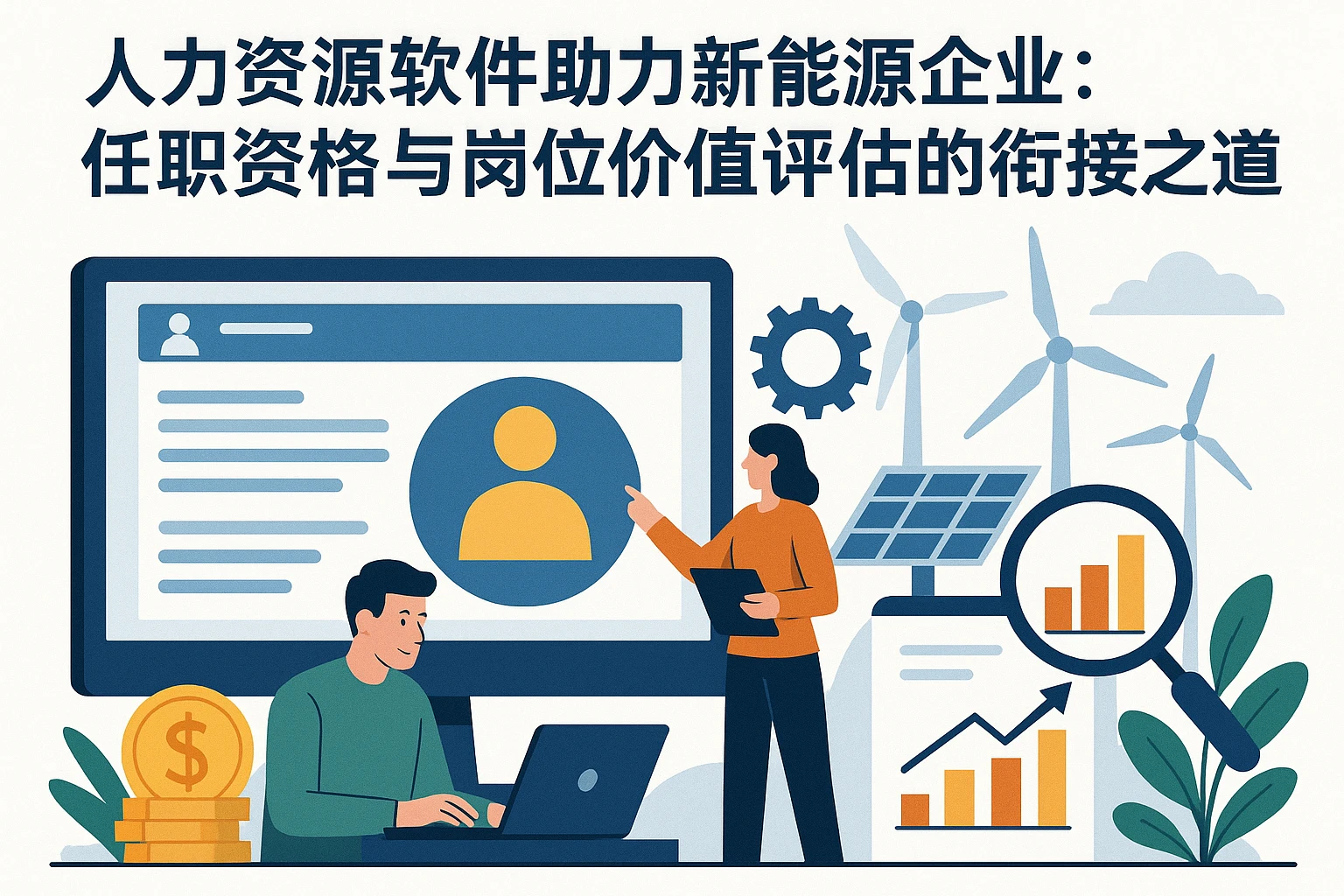 人力资源软件助力新能源企业：任职资格与岗位价值评估的衔接之道