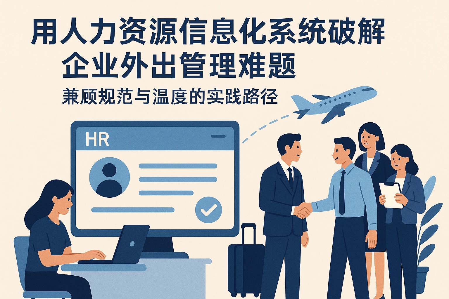 用人力资源信息化系统破解企业外出管理难题：兼顾规范与温度的实践路径