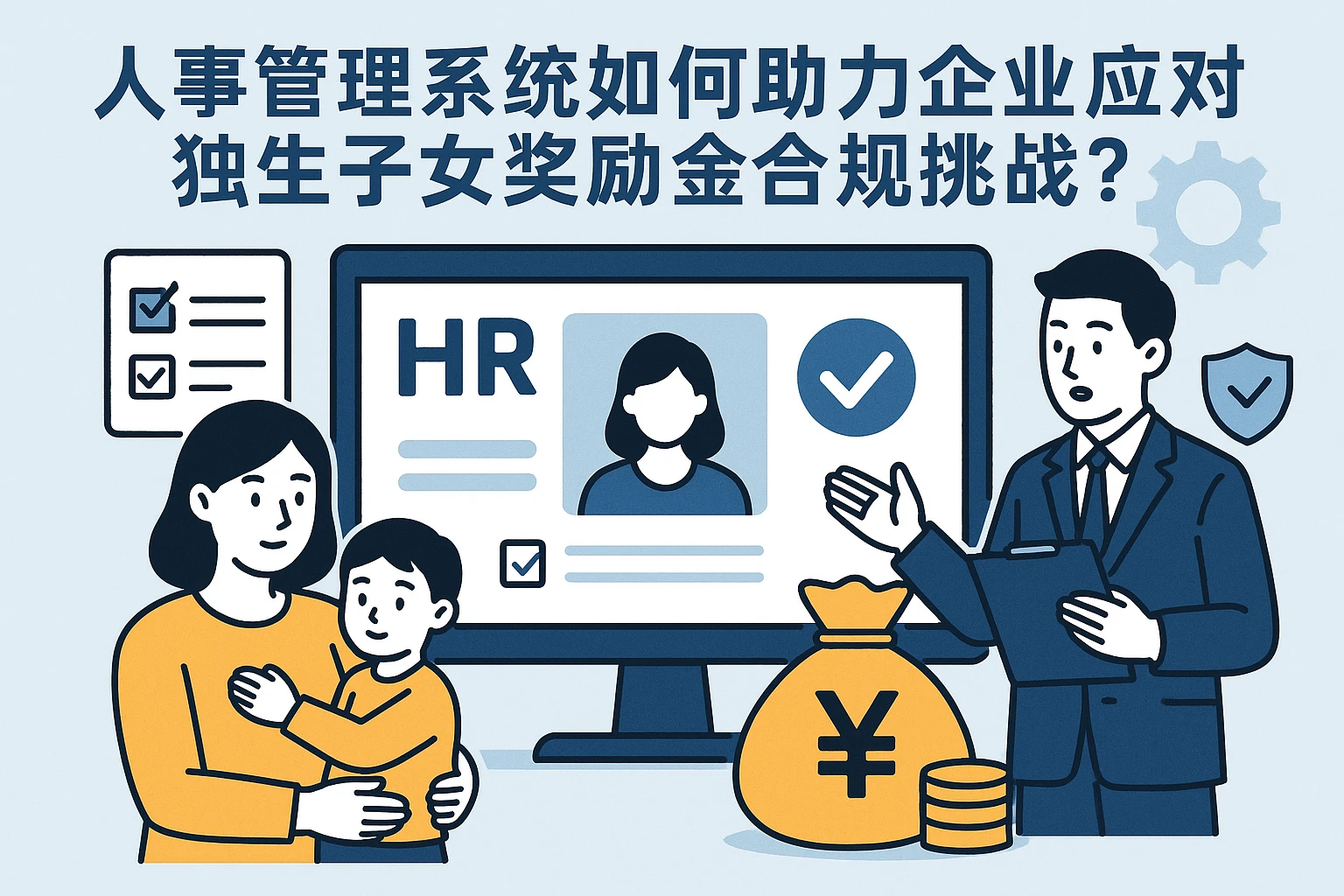 人事管理系统如何助力企业应对独生子女奖励金合规挑战？