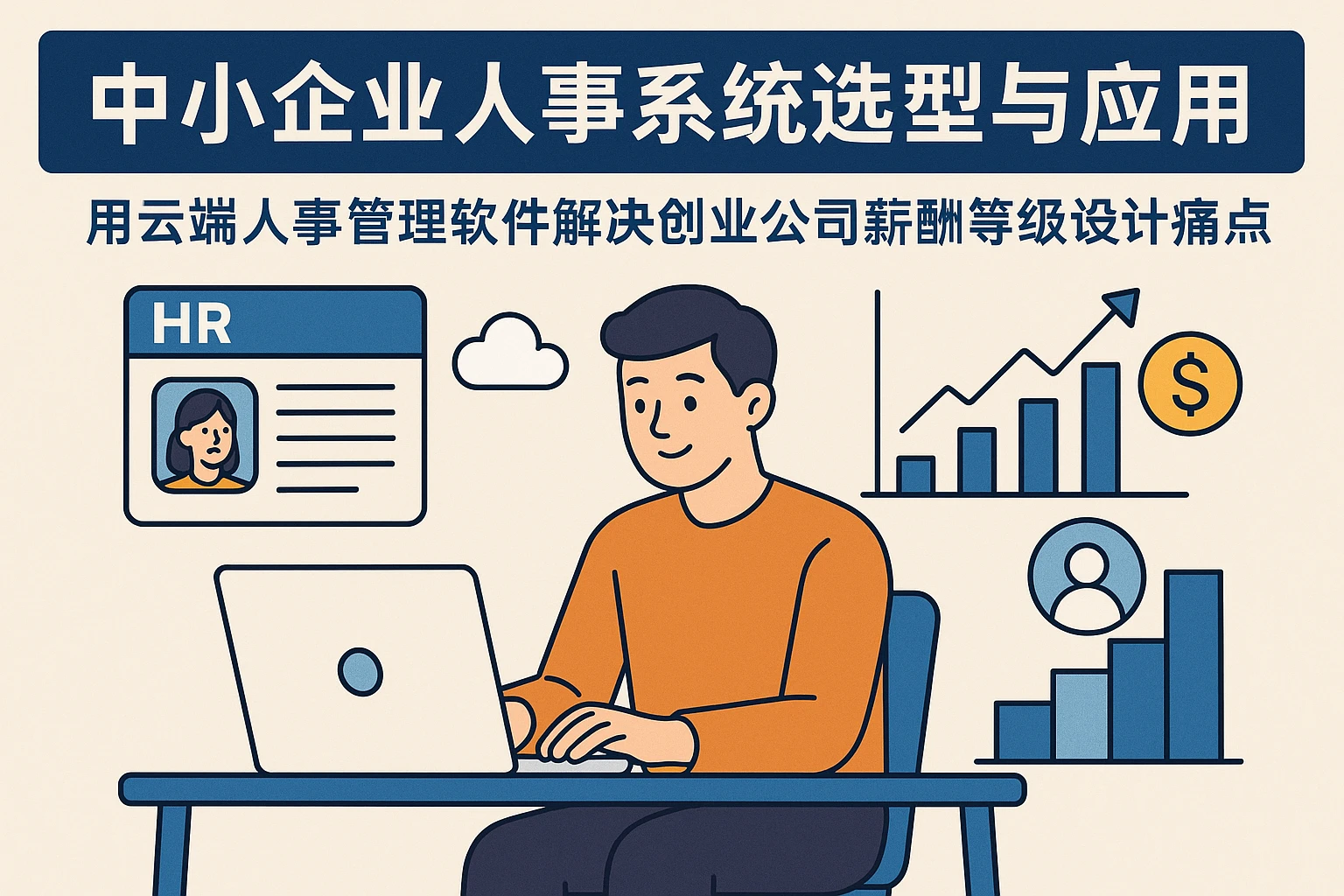 中小企业人事系统选型与应用：用云端人事管理软件解决创业公司薪酬等级设计痛点