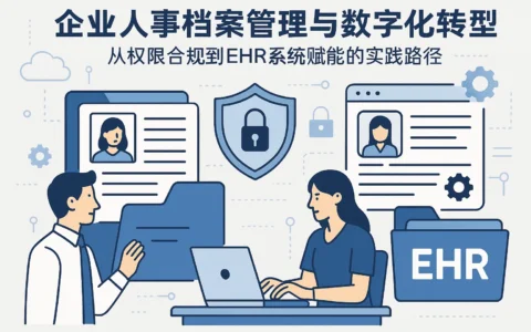 企业人事档案管理与数字化转型：从权限合规到EHR系统赋能的实践路径