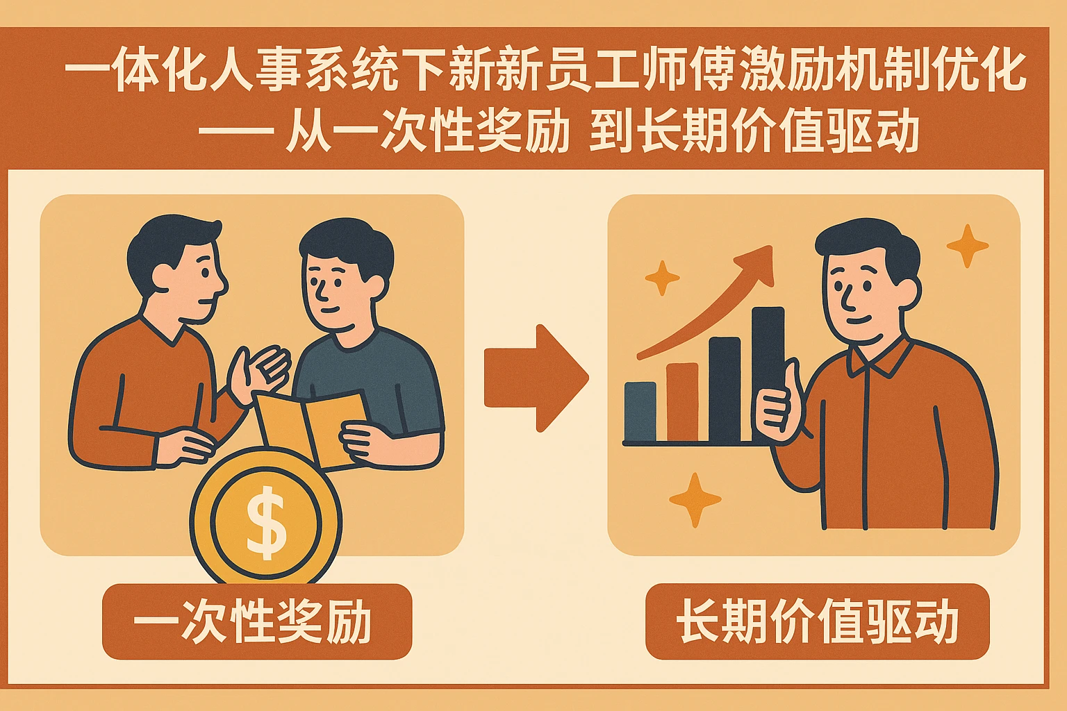 一体化人事系统下的新员工师傅激励机制优化——从一次性奖励到长期价值驱动