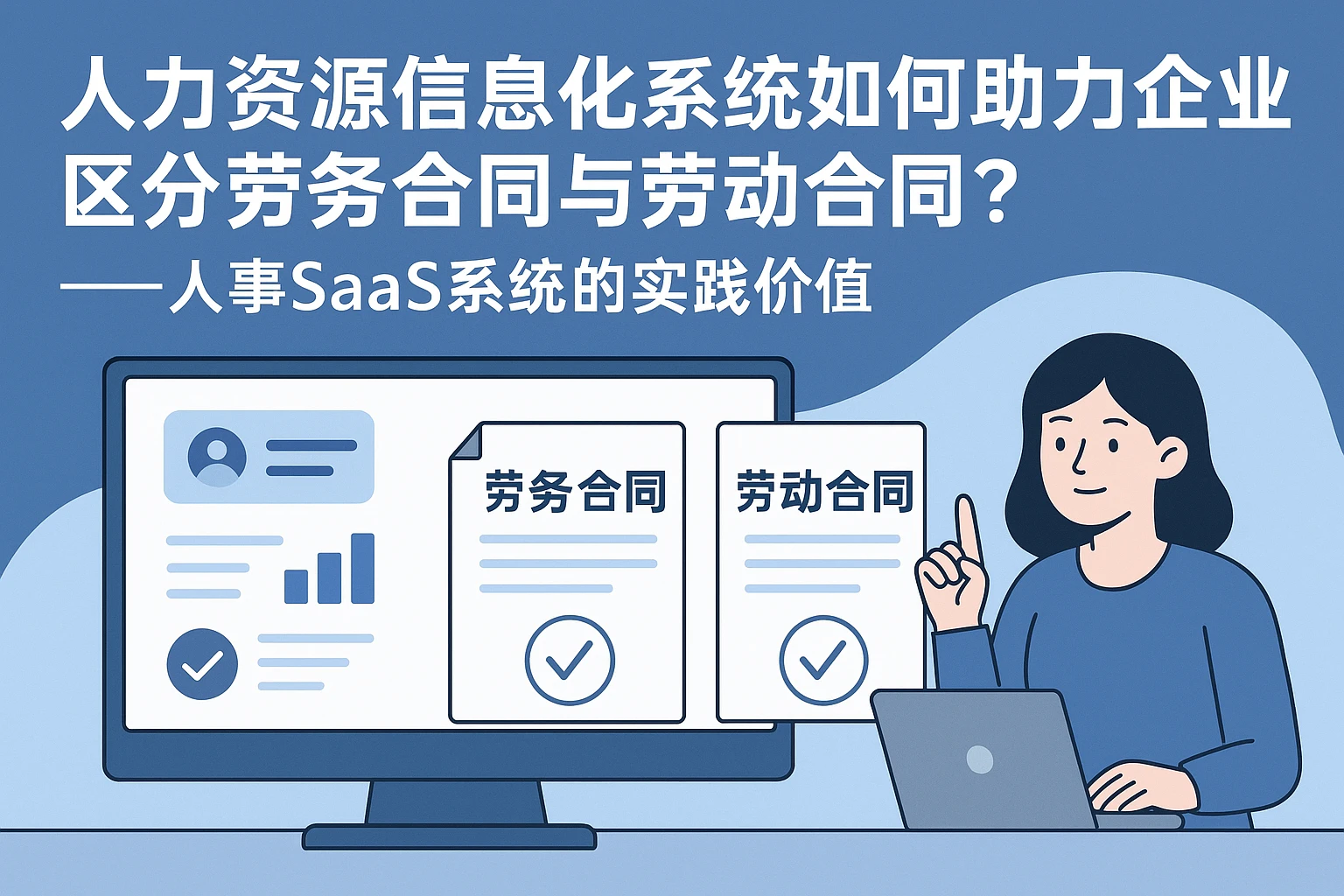 人力资源信息化系统如何助力企业区分劳务合同与劳动合同？——人事SaaS系统的实践价值