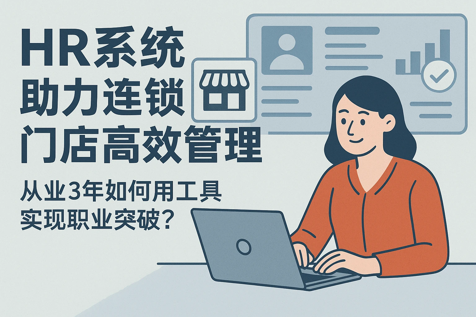 HR系统助力连锁门店高效管理：从业3年如何用工具实现职业突破？