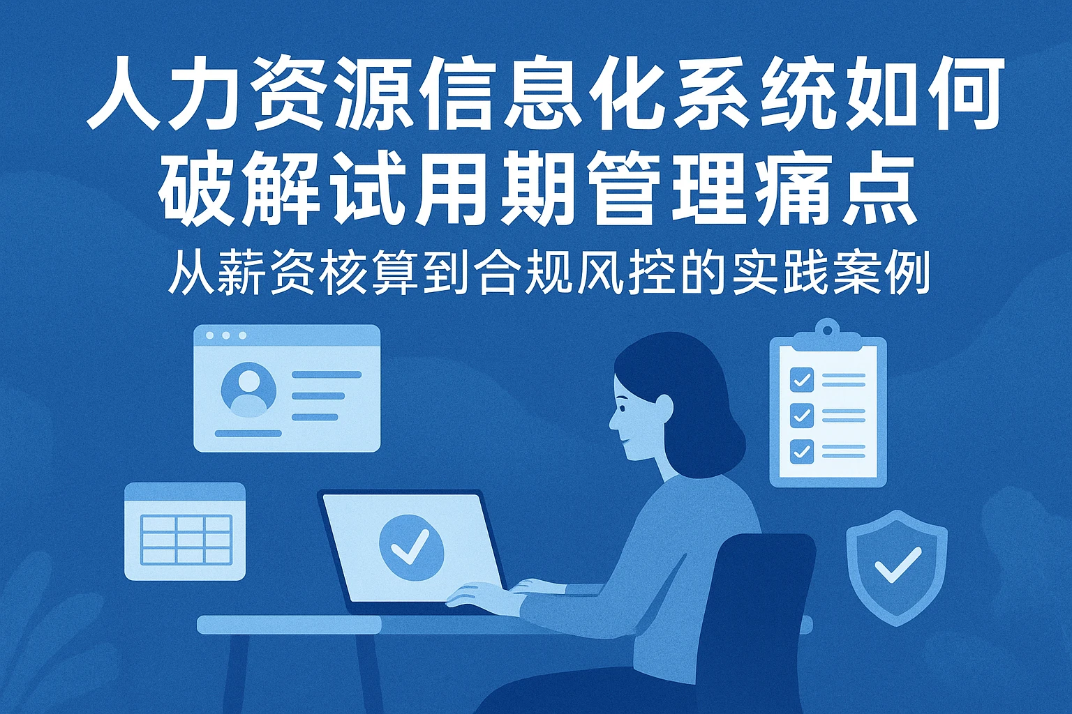 人力资源信息化系统如何破解试用期管理痛点——从薪资核算到合规风控的实践案例