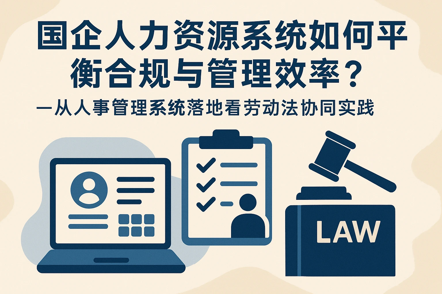 国企人力资源系统如何平衡合规与管理效率？——从人事管理系统落地看劳动法协同实践