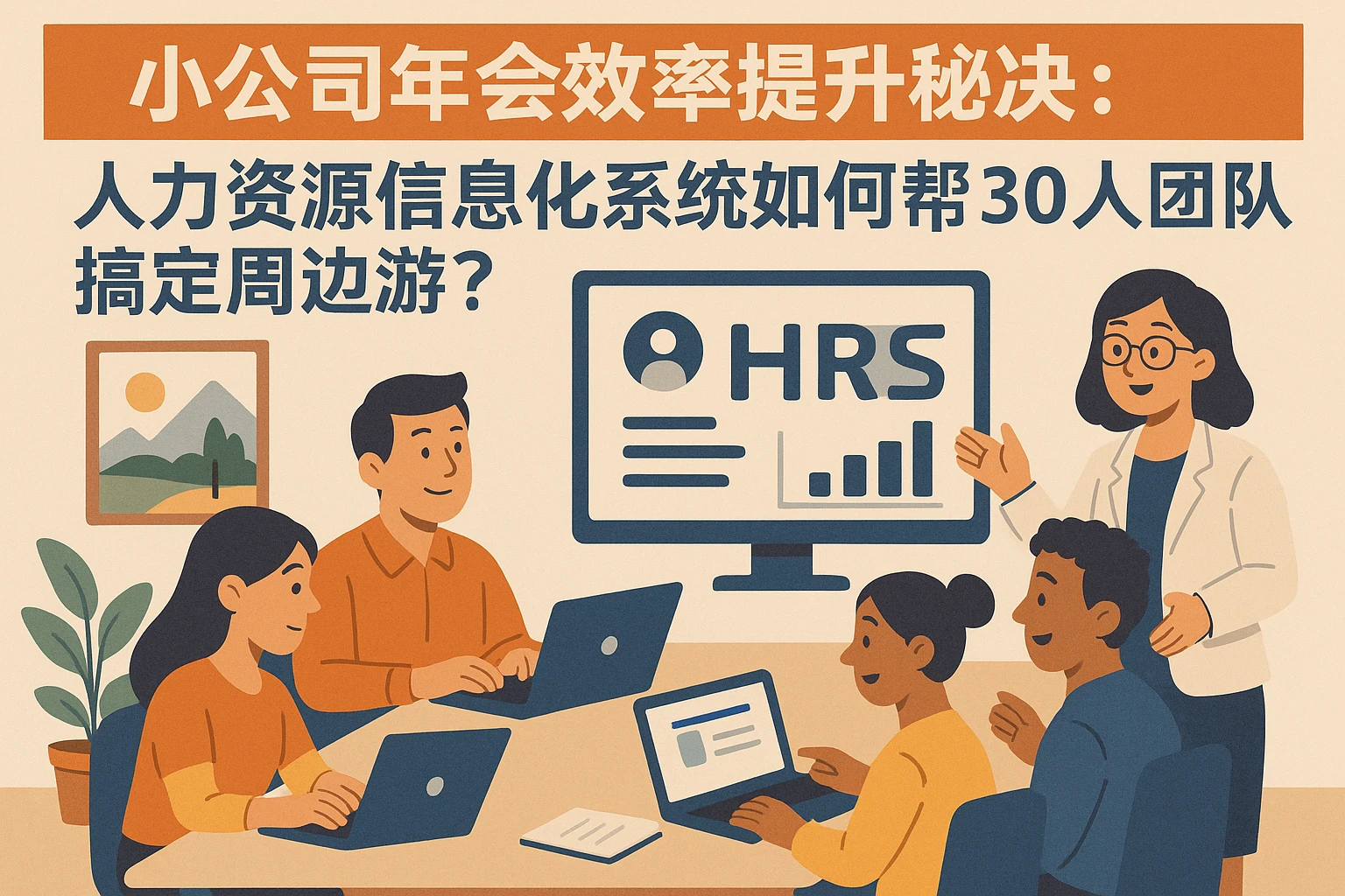 小公司年会效率提升秘诀：人力资源信息化系统如何帮30人团队搞定周边游？
