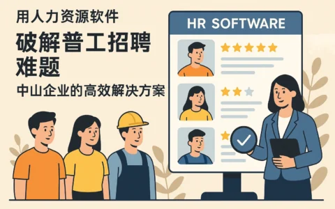用人力资源软件破解普工招聘难题：中山企业的高效解决方案