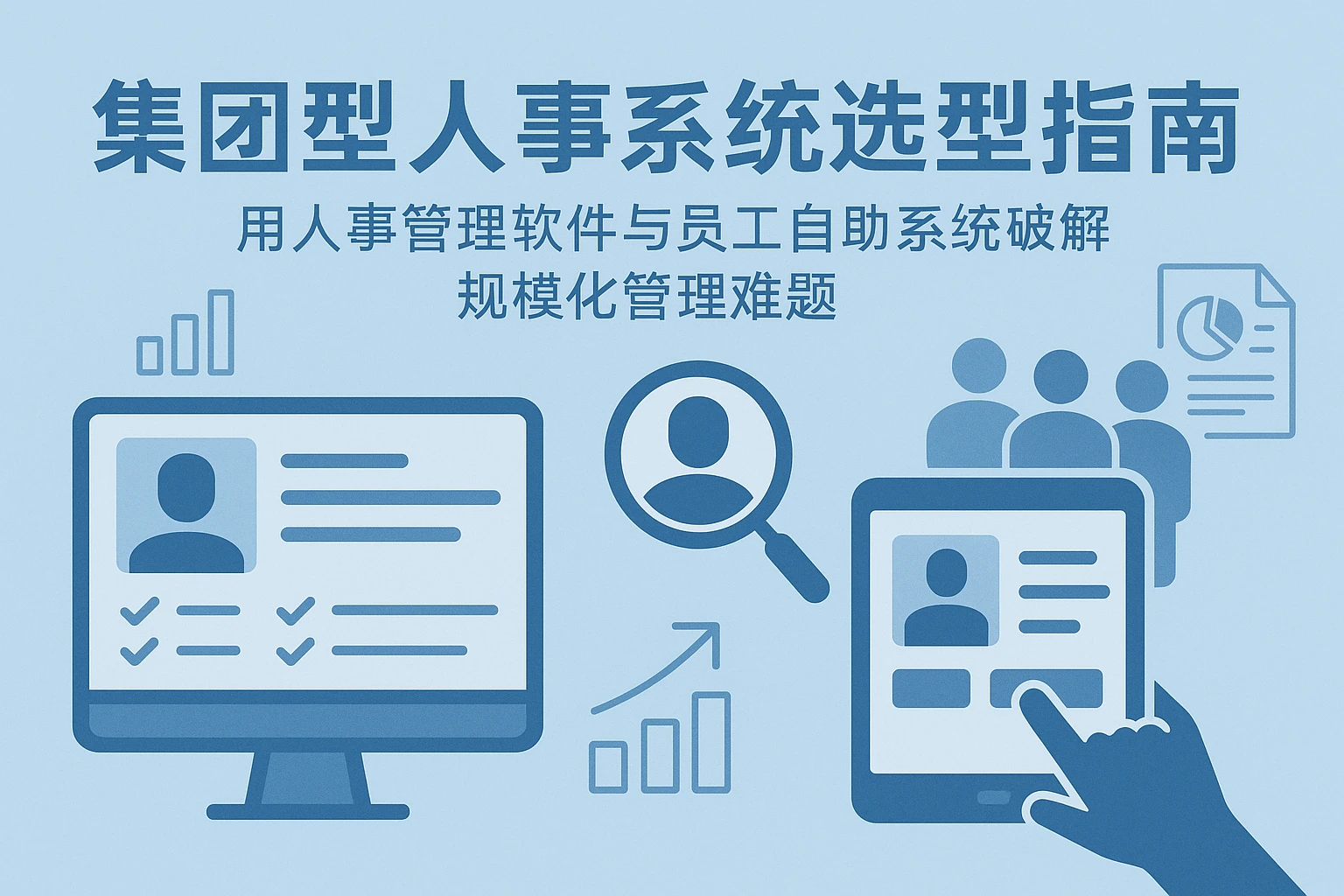 集团型人事系统选型指南：用人事管理软件与员工自助系统破解规模化管理难题