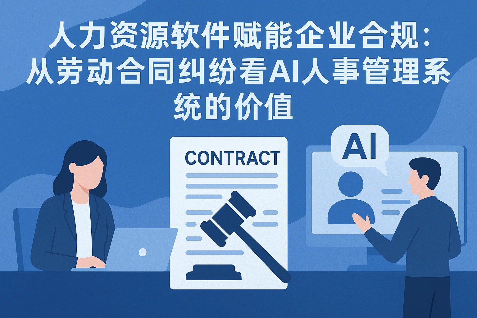 人力资源软件赋能企业合规：从劳动合同纠纷看AI人事管理系统的价值