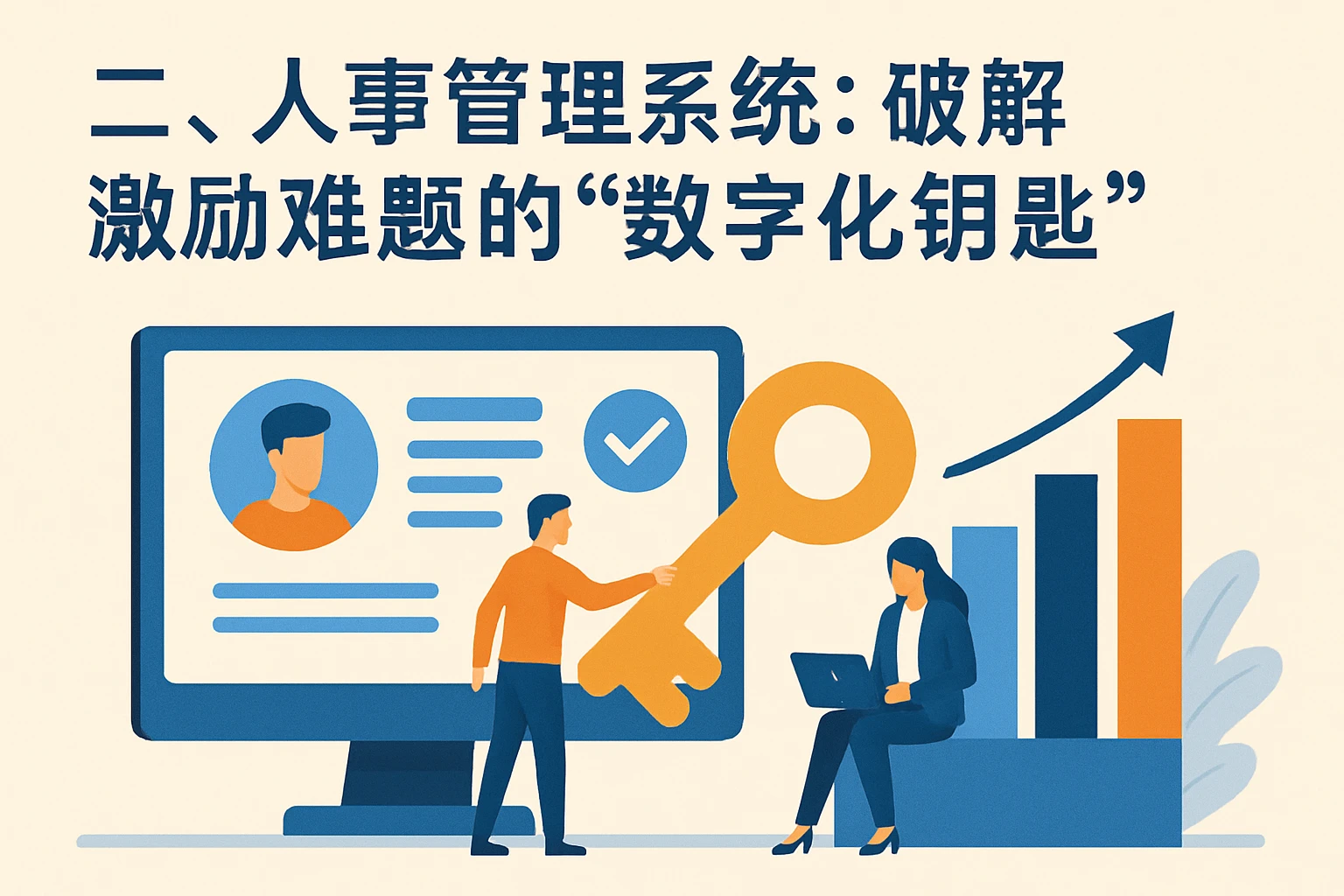 二、人事管理系统：破解激励难题的“数字化钥匙”