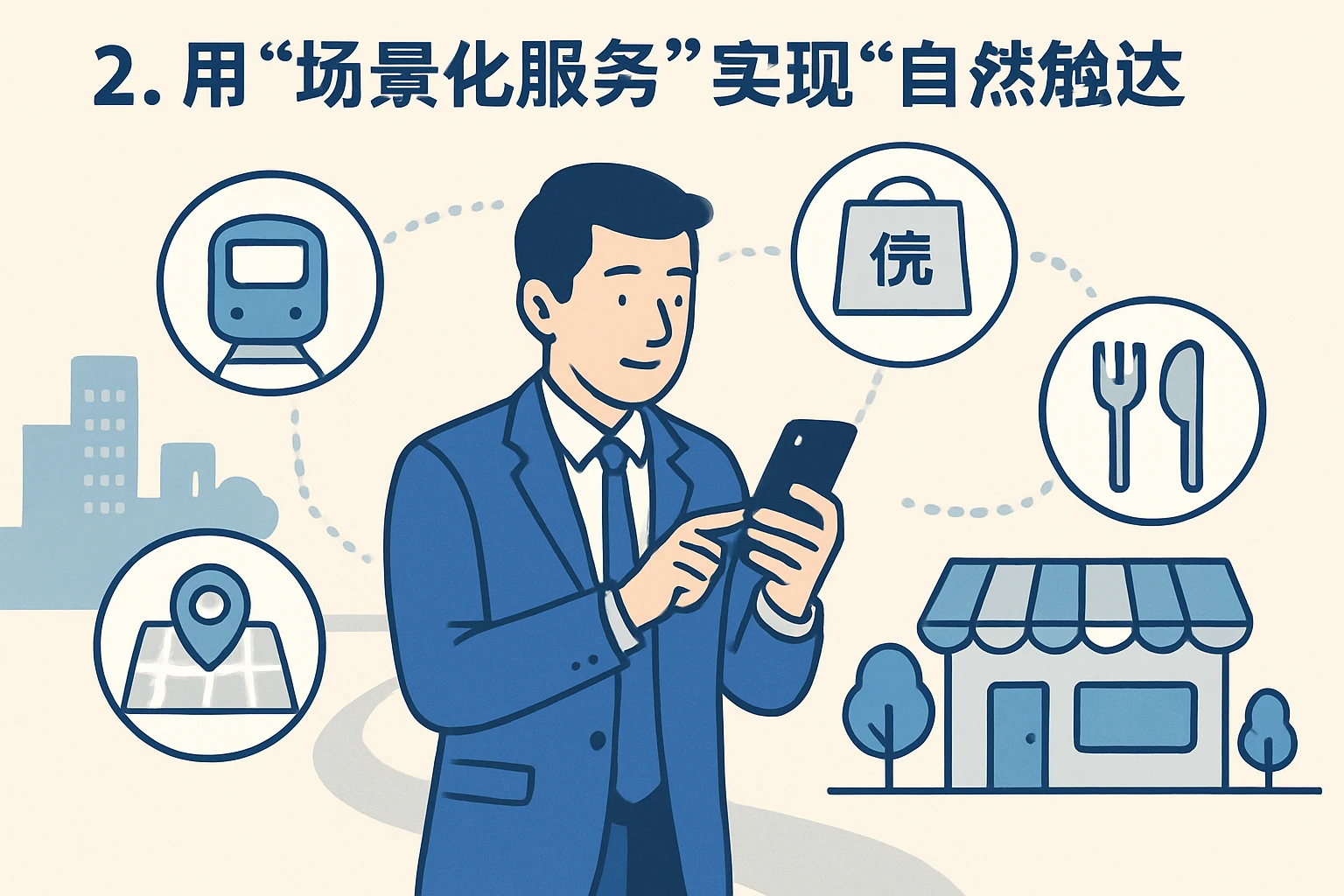 2. 用“场景化服务”实现“自然触达”