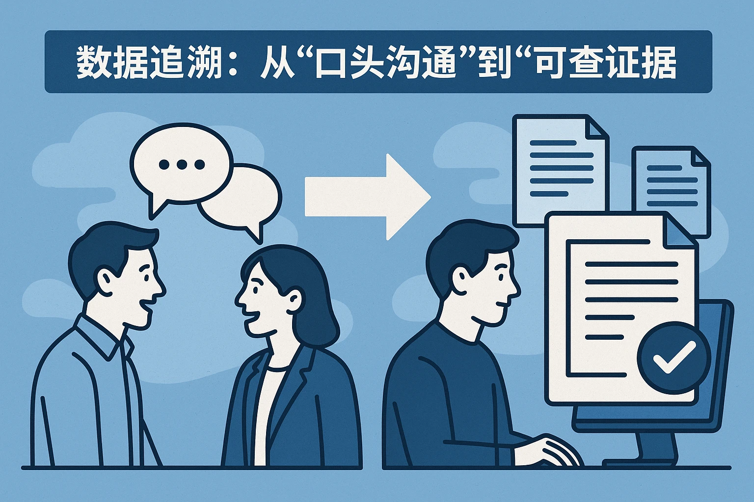 2. 数据追溯：从“口头沟通”到“可查证据”