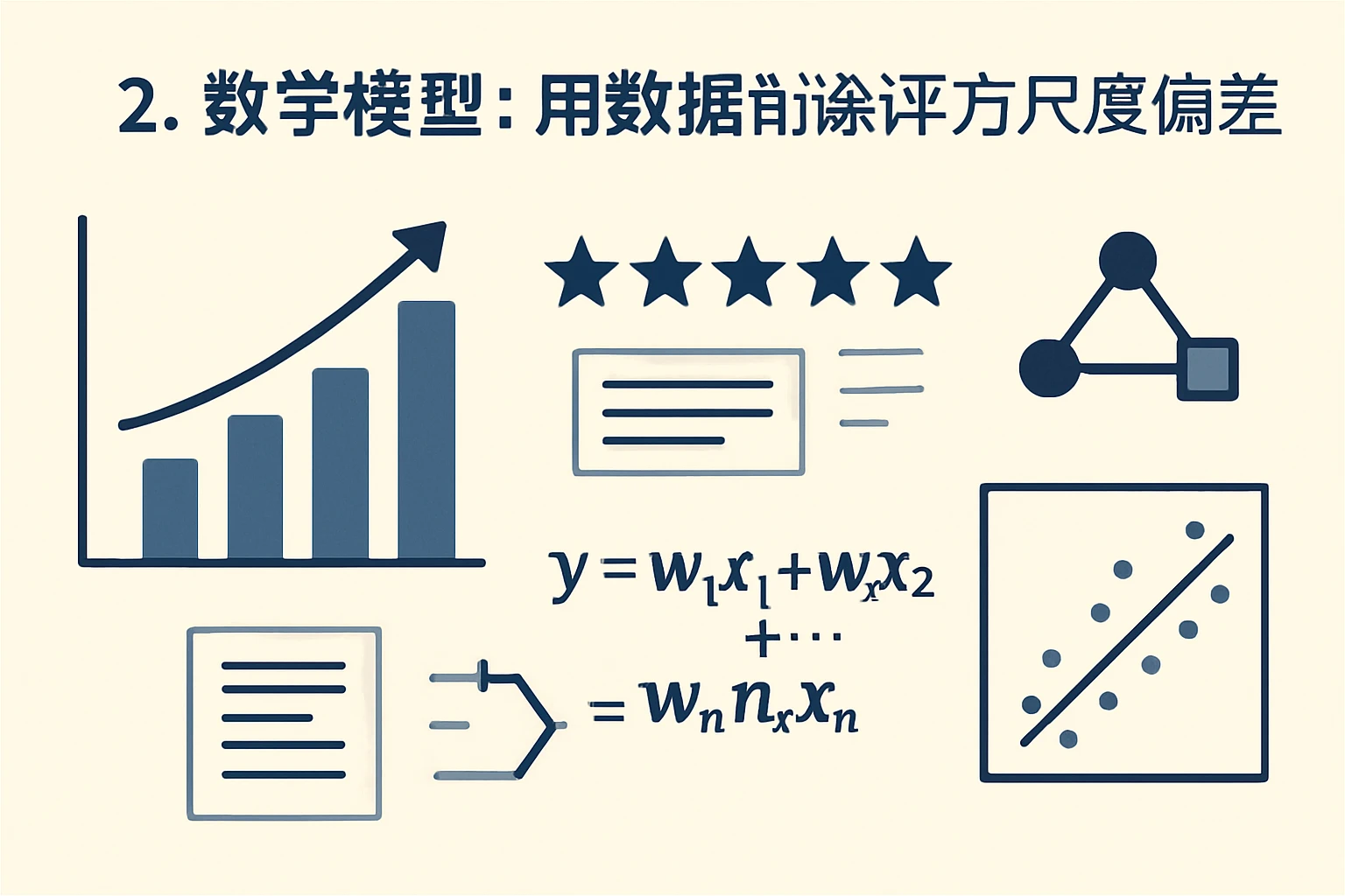 2. 数学模型：用数据消除评分尺度与权重偏差