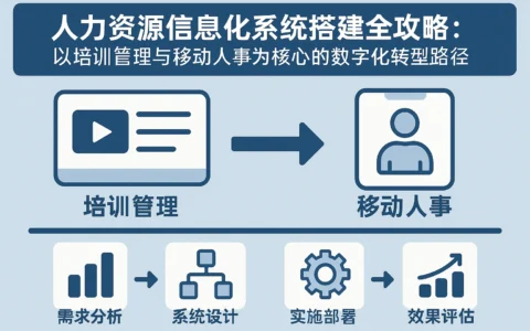 人力资源信息化系统搭建全攻略：以培训管理与移动人事为核心的数字化转型路径