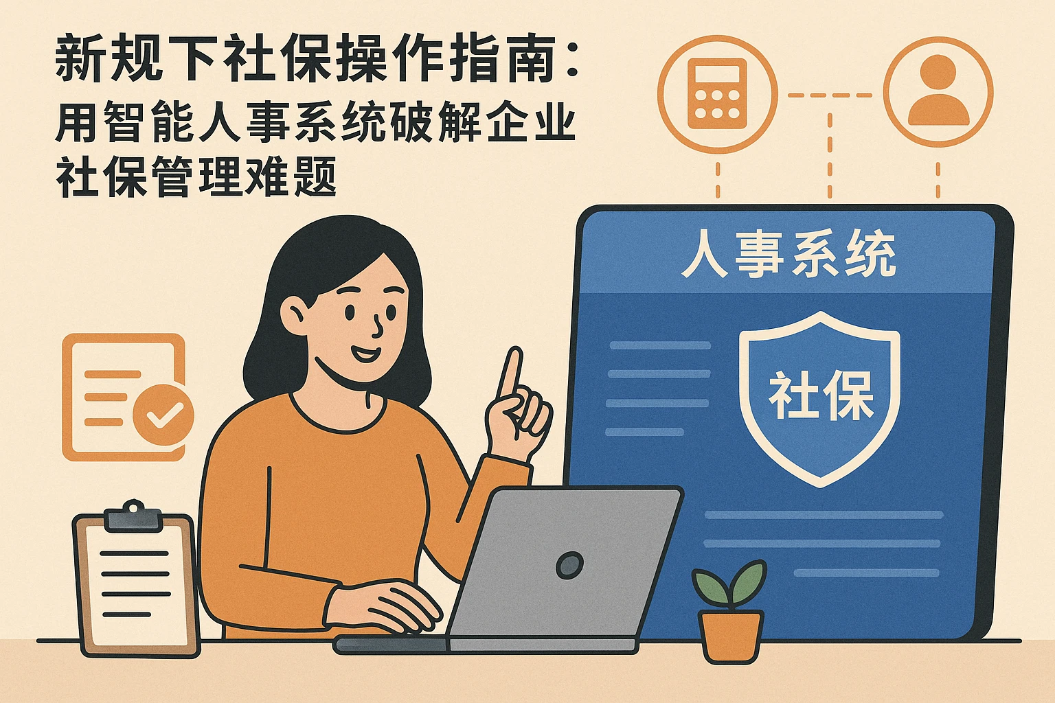 新规下社保操作指南：用智能人事系统破解企业社保管理难题