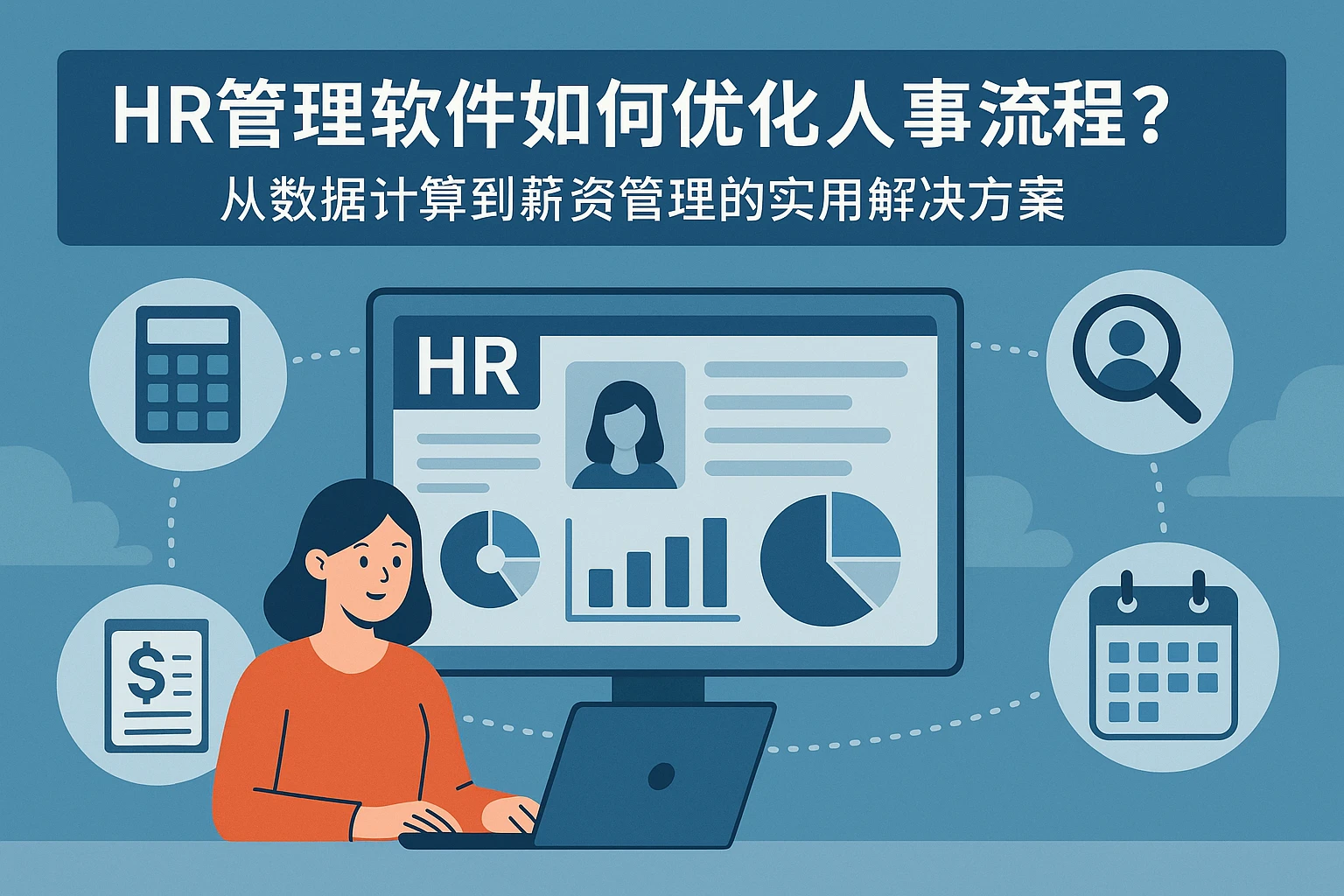 HR管理软件如何优化人事流程？从数据计算到薪资管理的实用解决方案
