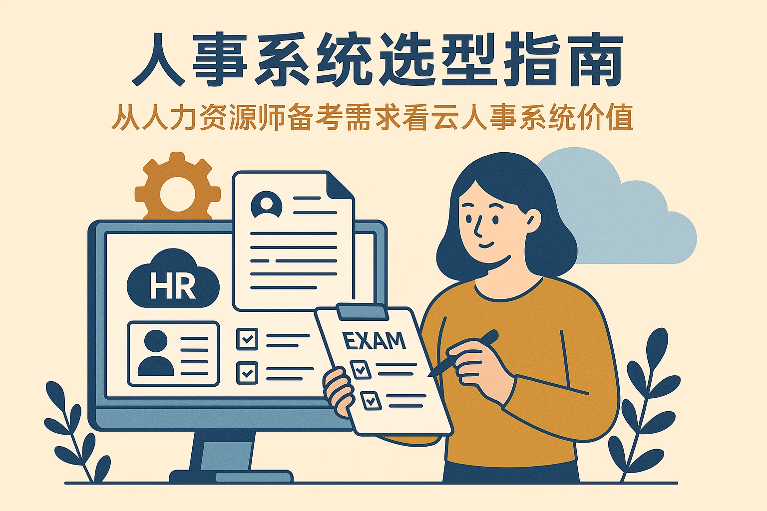 人事系统选型指南：从人力资源师备考需求看云人事系统价值
