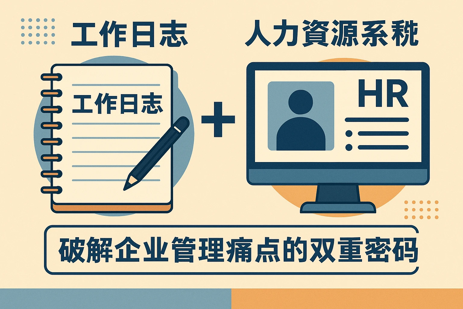 工作日志与人力资源系统：破解企业管理痛点的双重密码