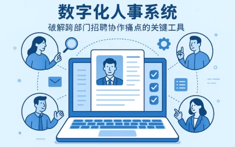 数字化人事系统：破解跨部门招聘协作痛点的关键工具