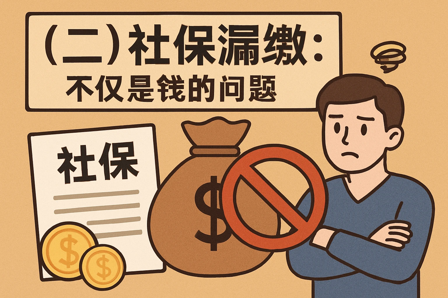（二）社保漏缴：不仅是钱的问题