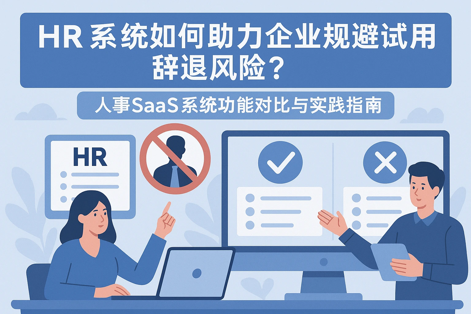 HR系统如何助力企业规避试用期辞退风险？人事SaaS系统功能对比与实践指南