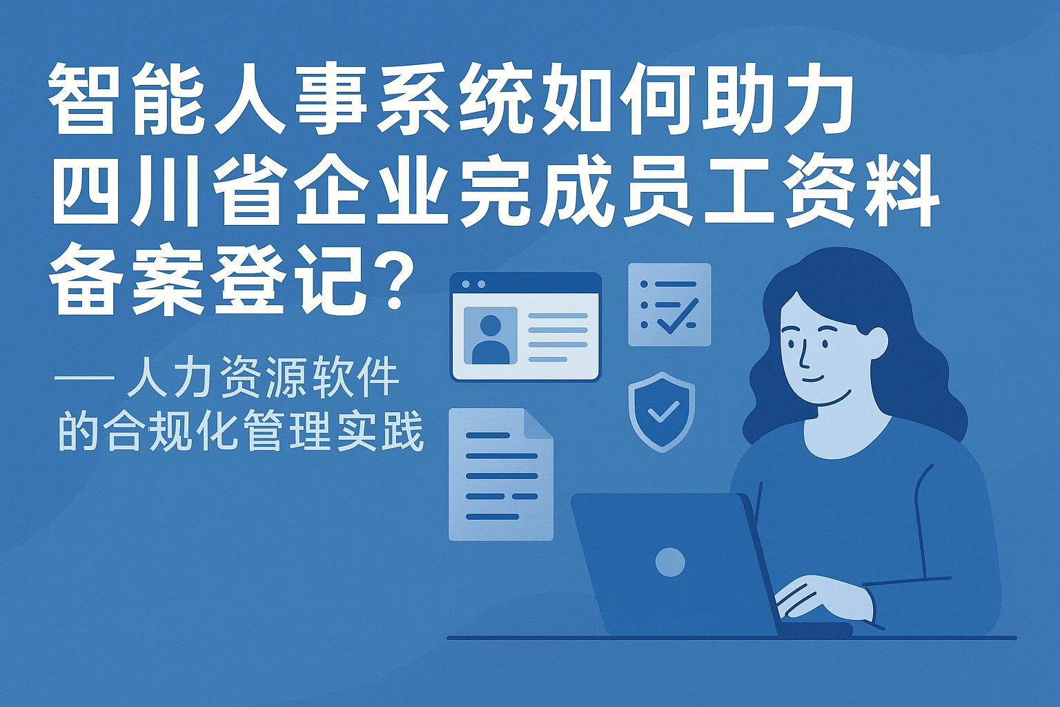 智能人事系统如何助力四川省企业完成员工资料备案登记？——人力资源软件的合规化管理实践