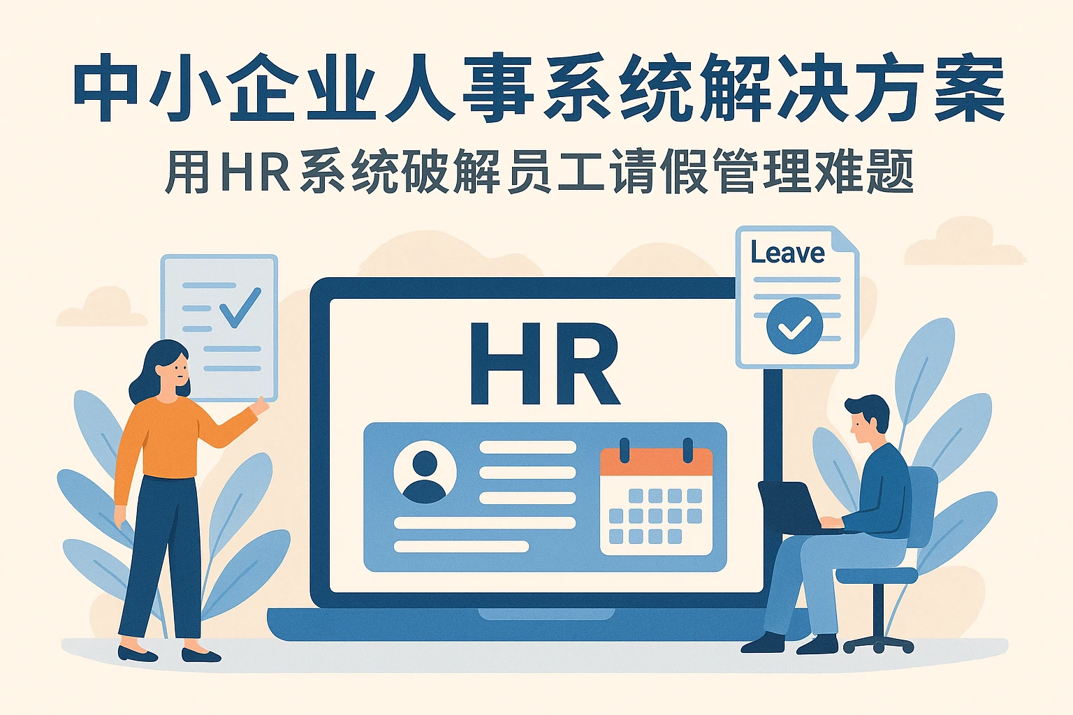 中小企业人事系统解决方案：用HR系统破解员工请假管理难题