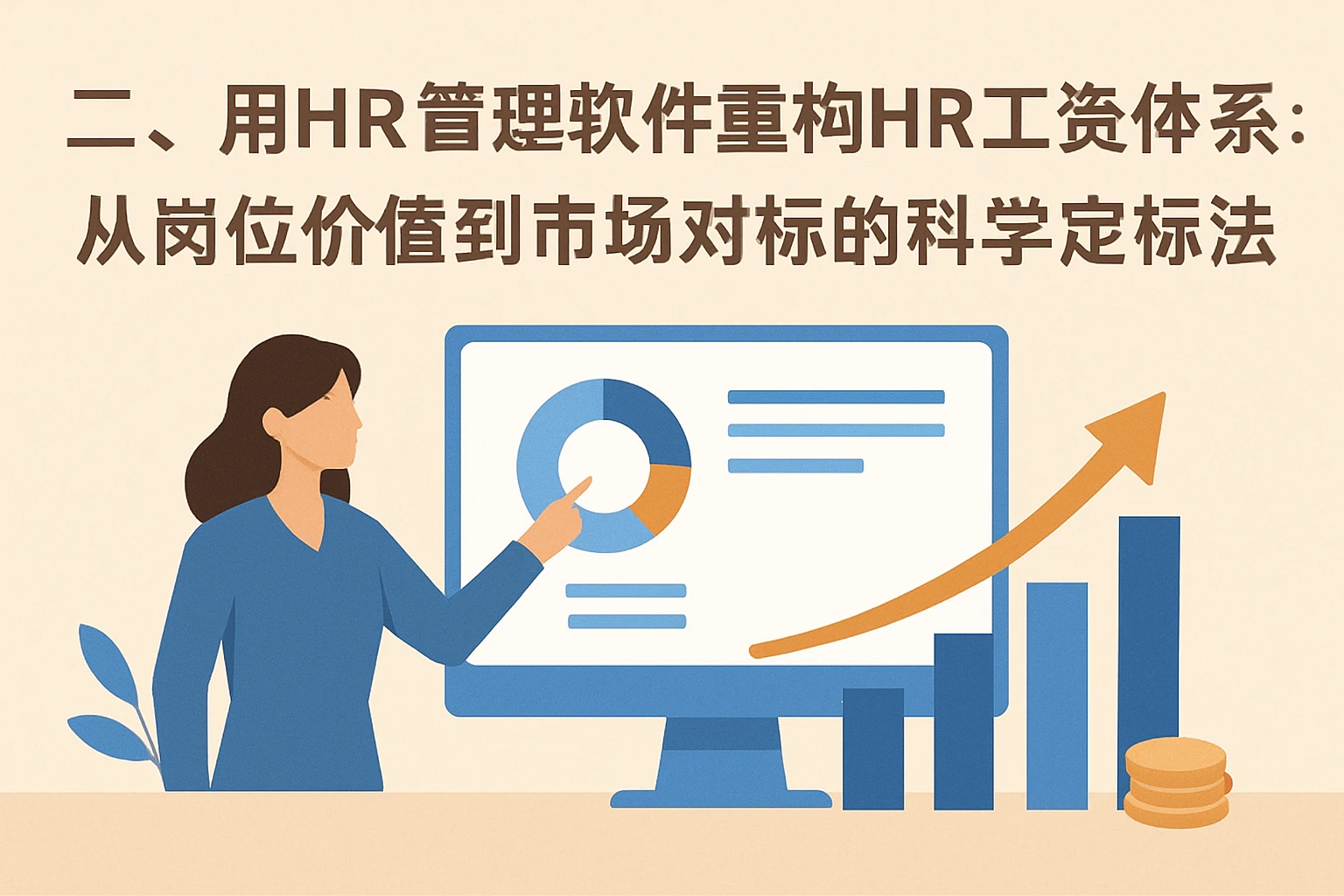 二、用HR管理软件重构HR工资体系：从岗位价值到市场对标的科学定标法