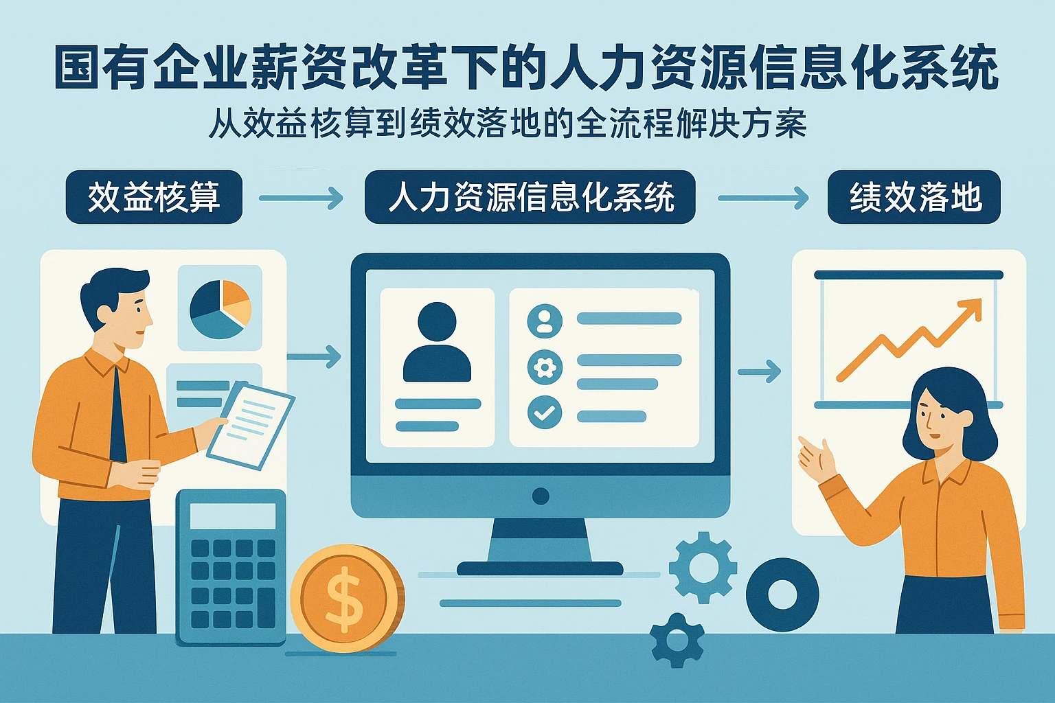 国有企业薪资改革下的人力资源信息化系统应用：从效益核算到绩效落地的全流程解决方案