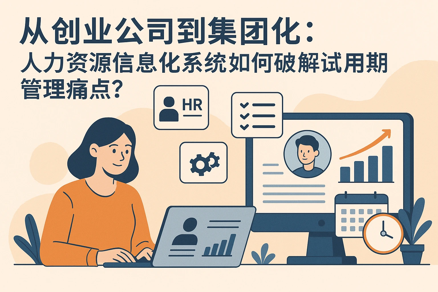 从创业公司到集团化：人力资源信息化系统如何破解试用期管理痛点？
