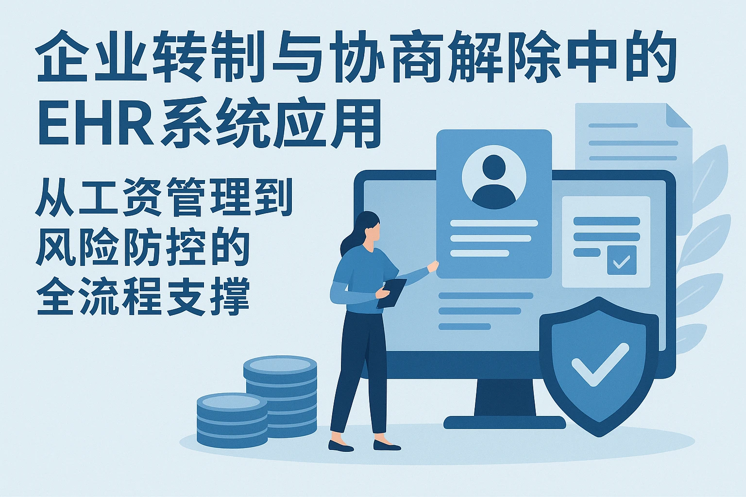 企业转制与协商解除中的EHR系统应用：从工资管理到风险防控的全流程支撑
