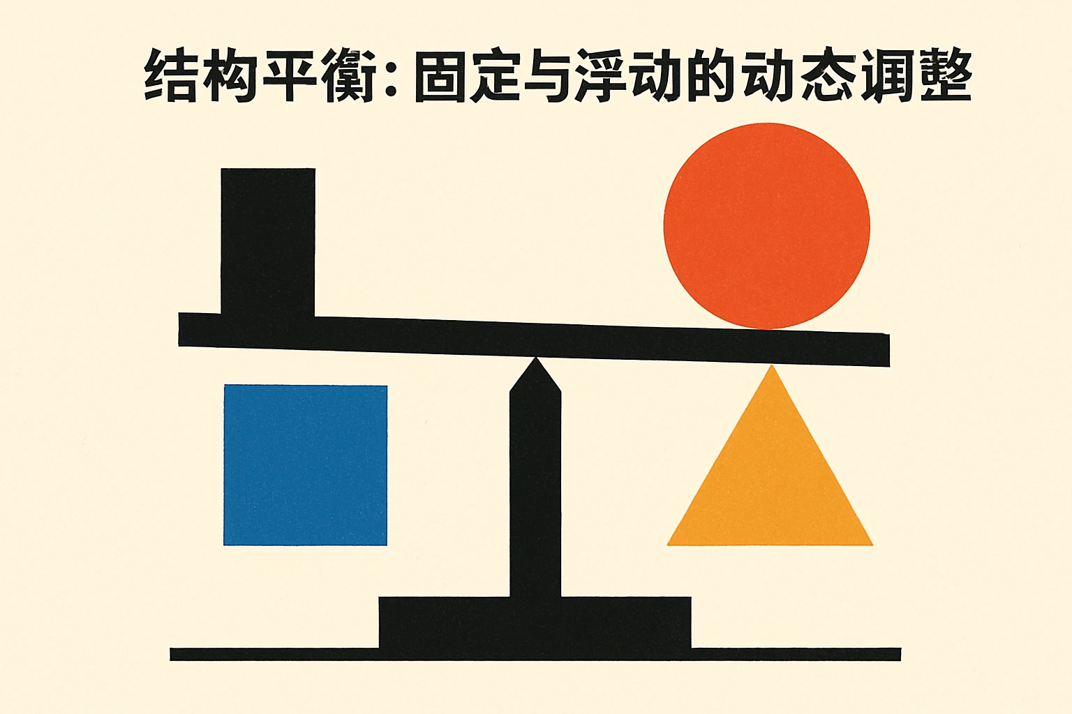 2. 结构平衡：固定与浮动的动态调整