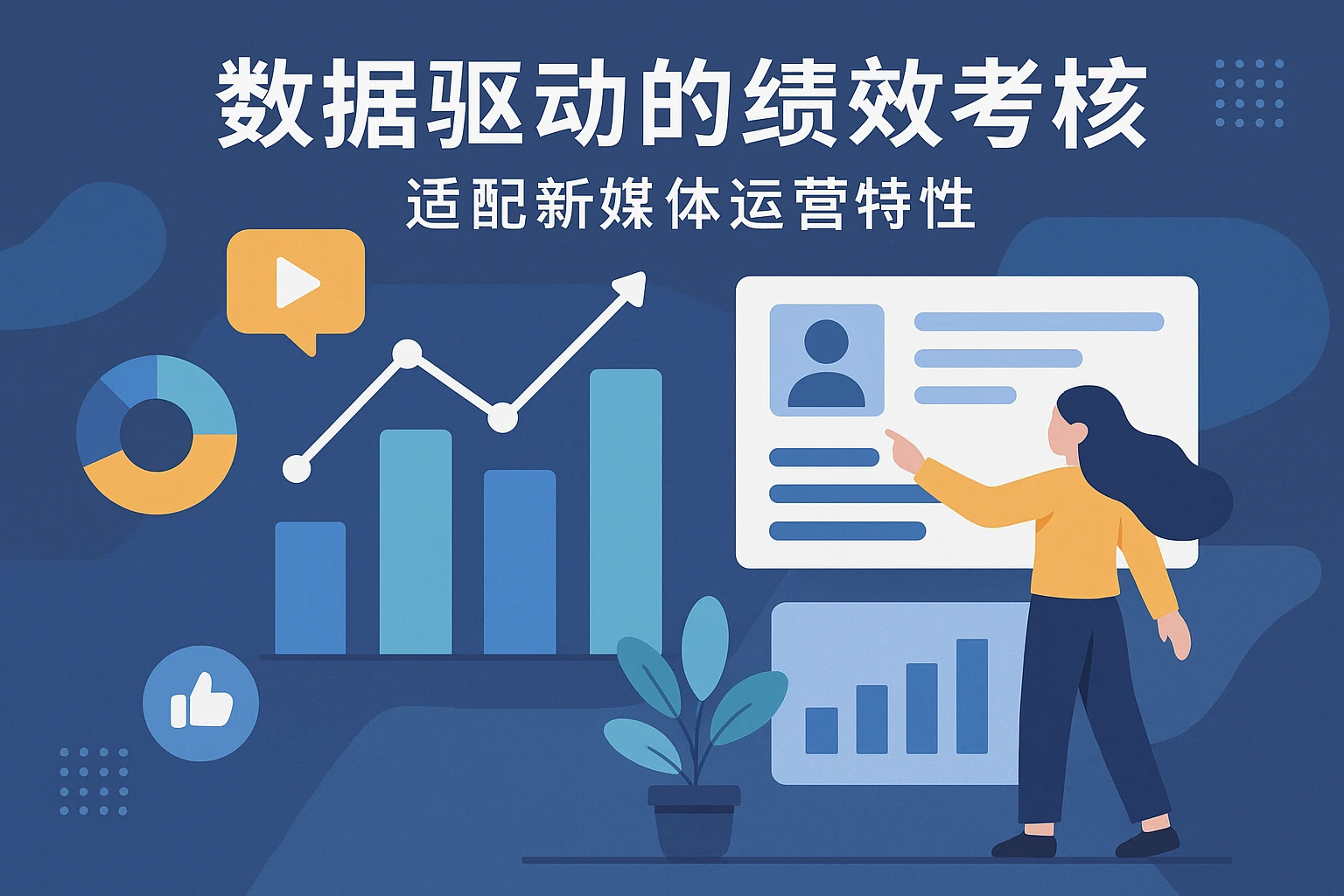 2. 数据驱动的绩效考核，适配新媒体运营特性