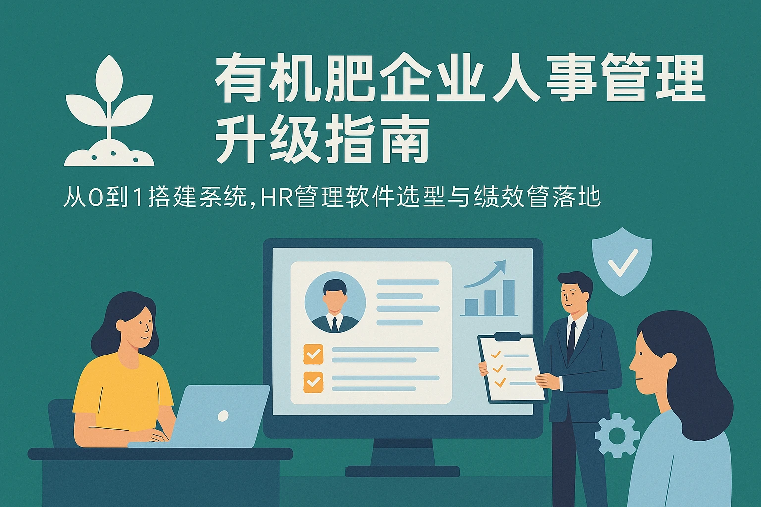 有机肥企业人事管理升级指南：从0到1搭建系统，HR管理软件选型与绩效管理落地