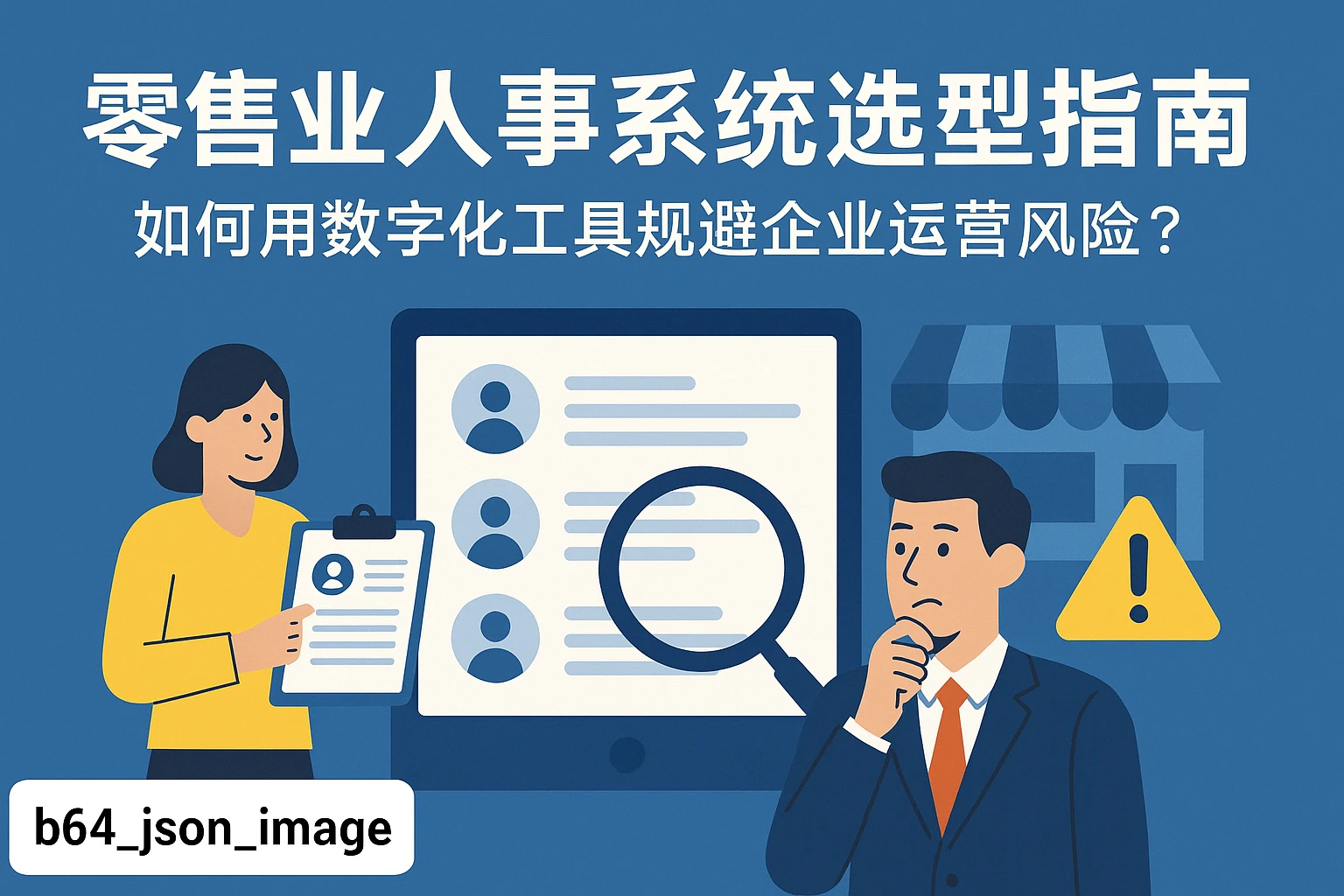 零售业人事系统选型指南:如何用数字化工具规避企业运营风险?