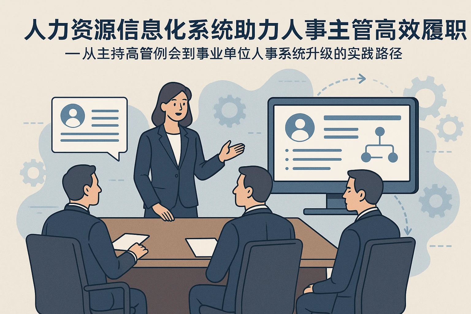 人力资源信息化系统助力人事主管高效履职——从主持高管例会到事业单位人事系统升级的实践路径