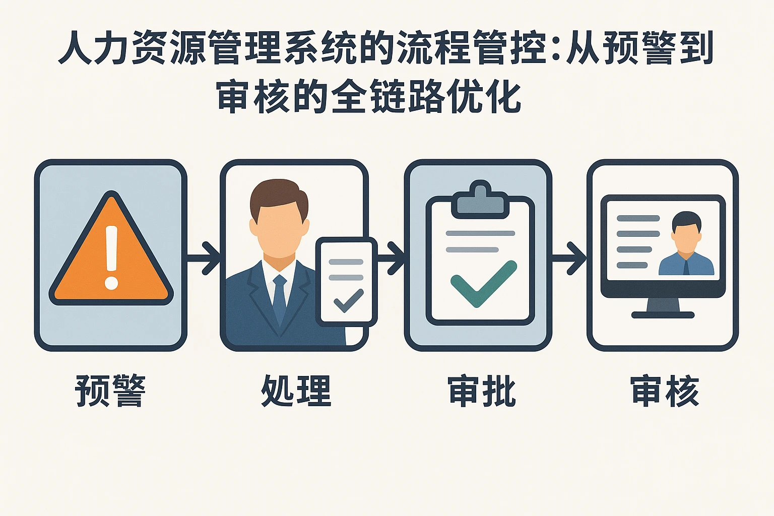 2. 人力资源管理系统的流程管控：从预警到审核的全链路优化