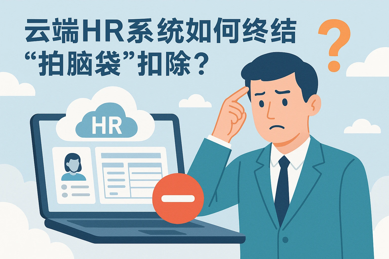 2. 云端HR系统如何终结“拍脑袋”扣除？
