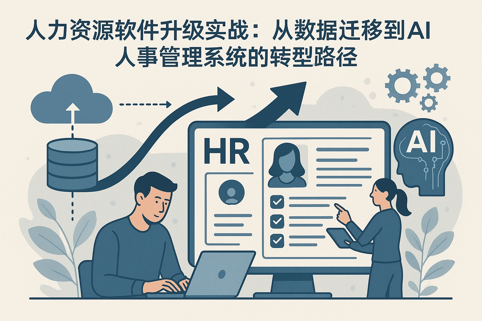 人力资源软件升级实战：从数据迁移到AI人事管理系统的转型路径