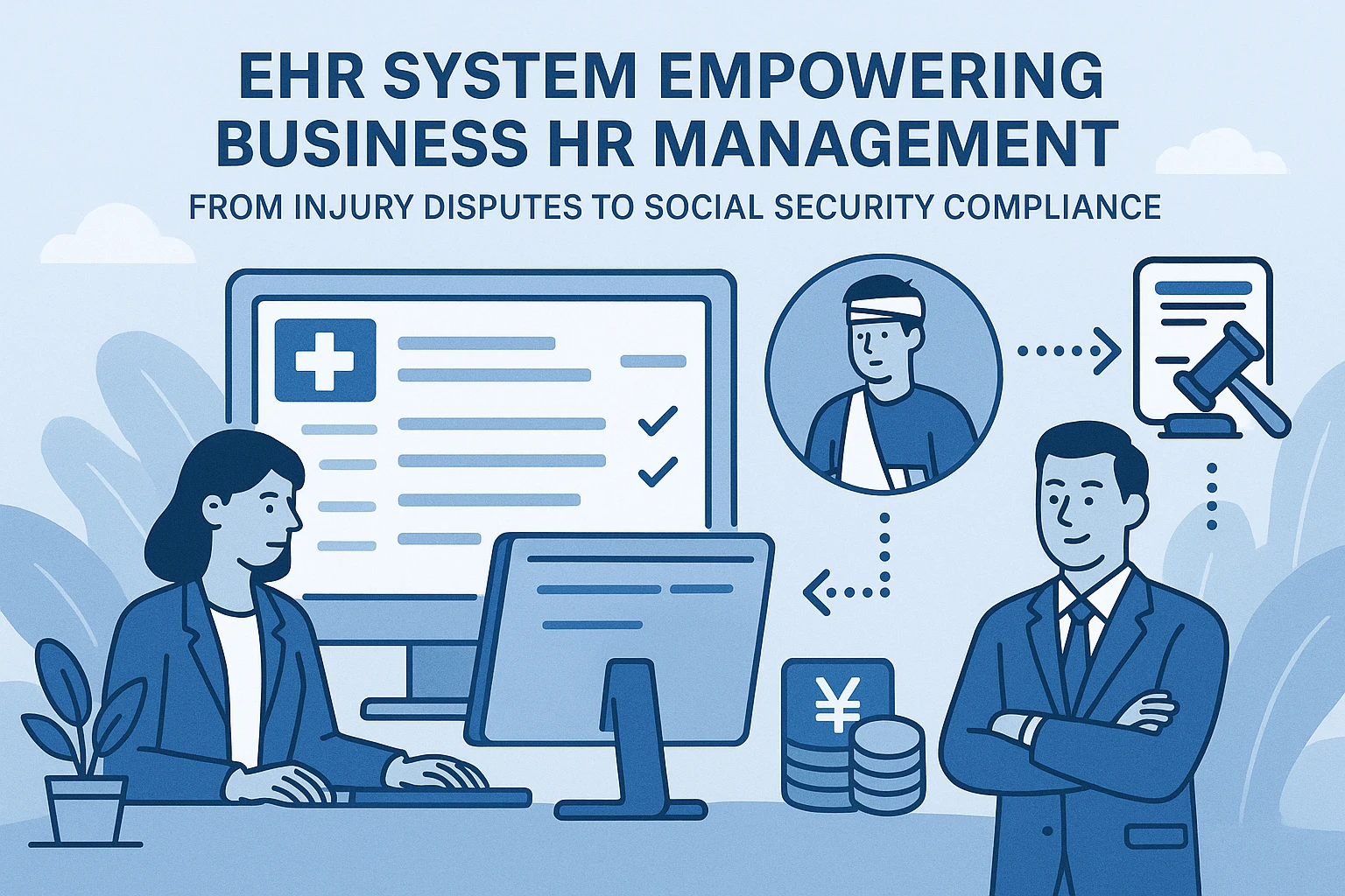 EHR系统赋能企业人事管理：从工伤纠纷到社保合规的全流程解决方案