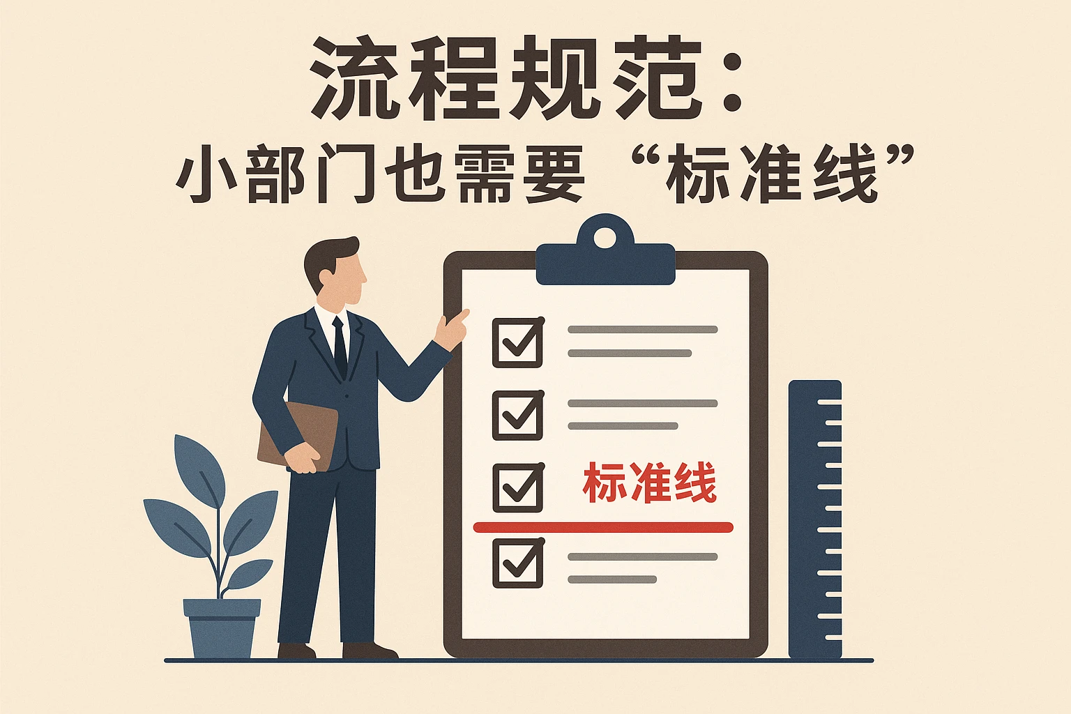 2. 流程规范：小部门也需要