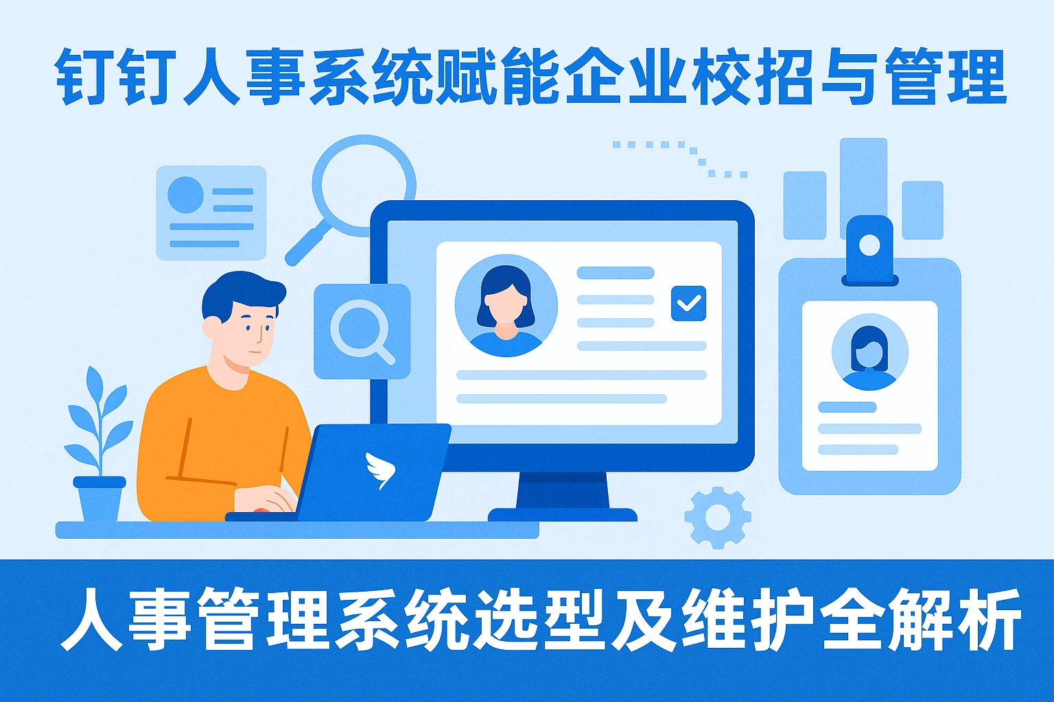 钉钉人事系统赋能企业校招与管理：人事管理系统选型及维护全解析