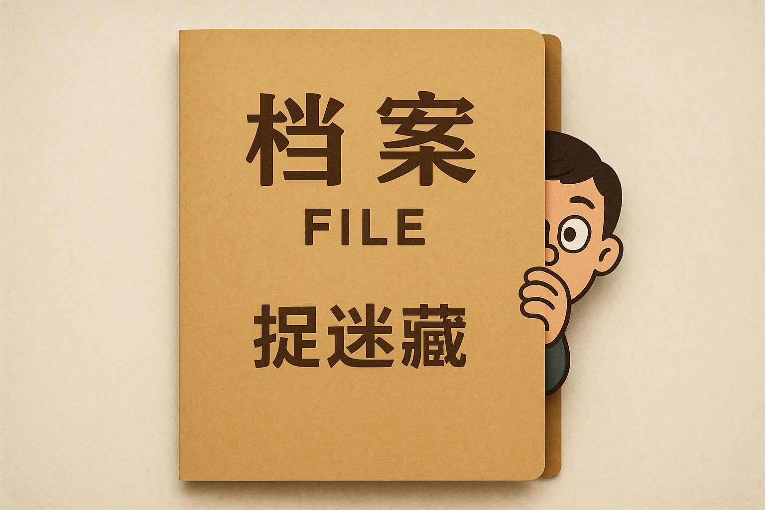 2. 档案：纸质文件夹的“捉迷藏”