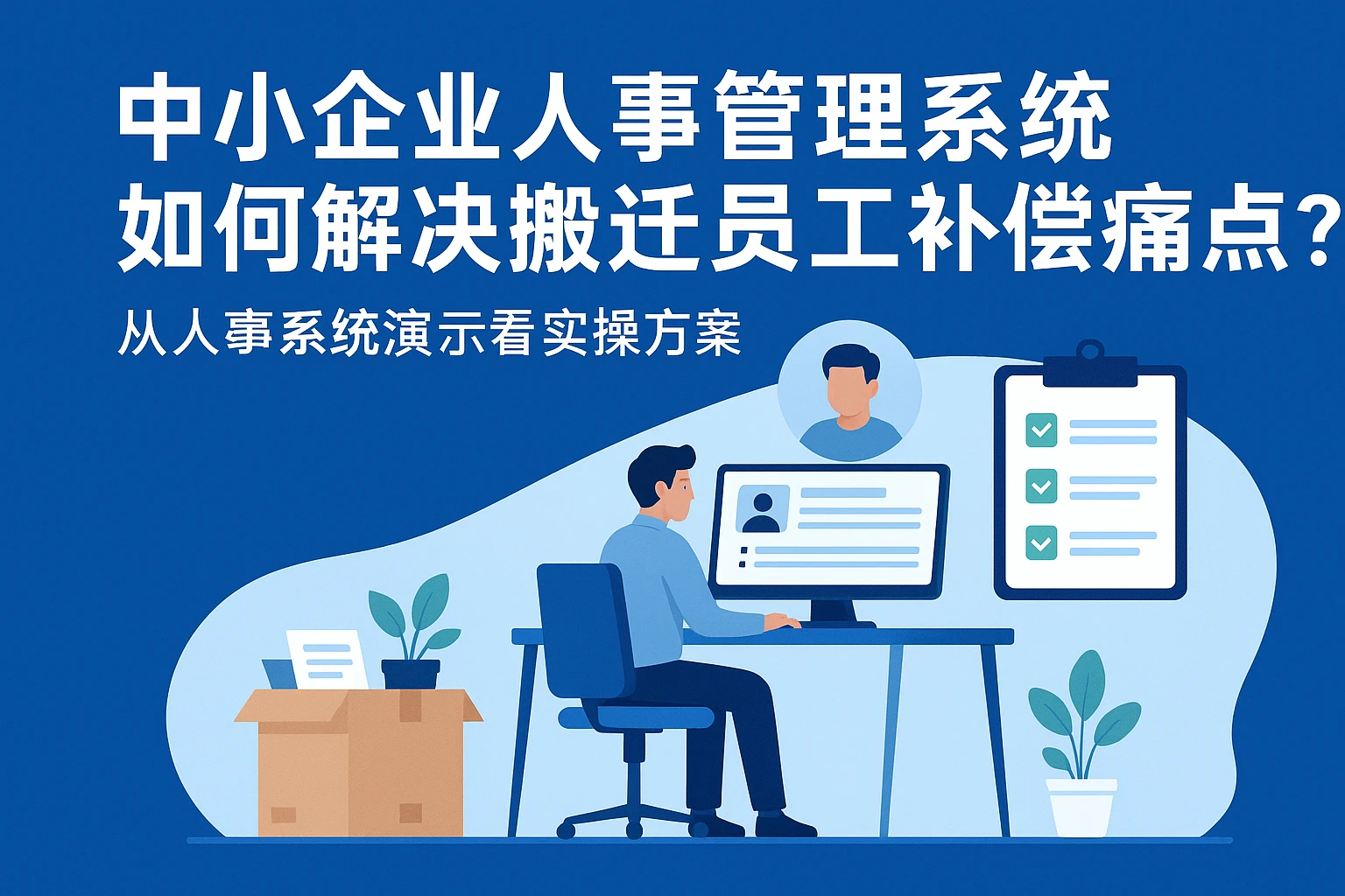 中小企业人事管理系统如何解决搬迁员工补偿痛点？从人事系统演示看实操方案