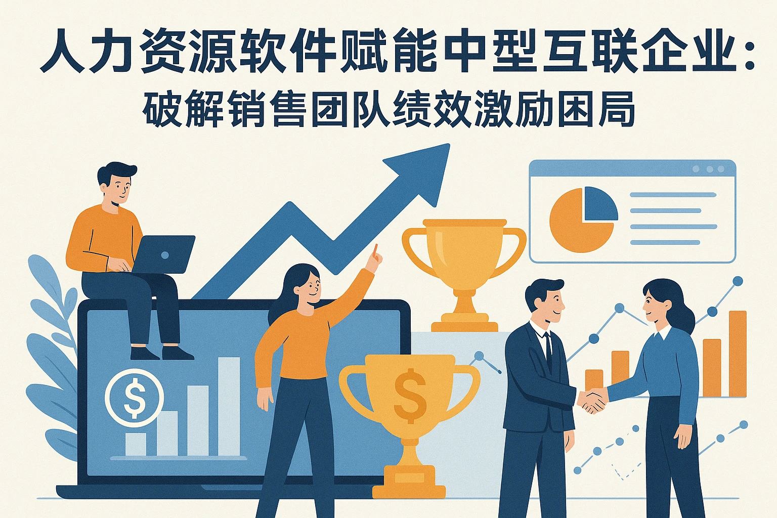 人力资源软件赋能中型互联网企业:破解销售团队绩效激励困局