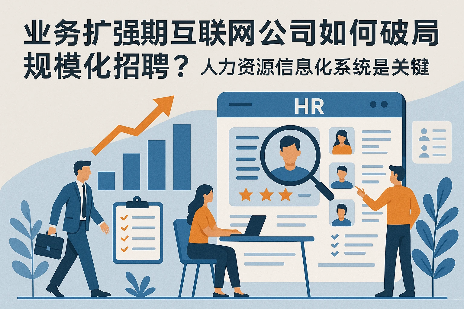 业务扩张期互联网公司如何破局规模化招聘？人力资源信息化系统是关键